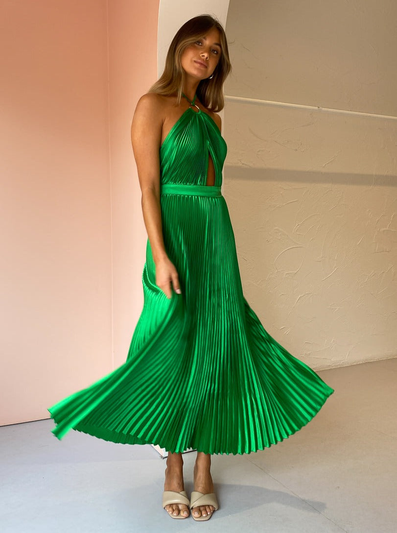 Reveil Gown - Bright Green